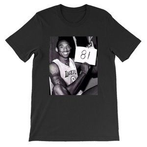 kobe Bryant 81points tee Lakers